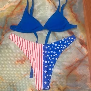 American flag bikini